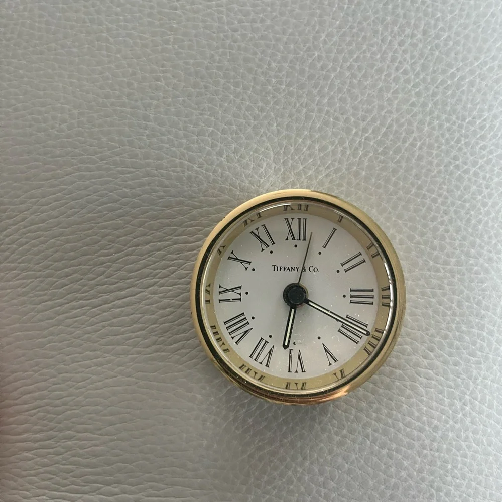 Mini Tiffany & Co Clock - Picture 1 of 2
